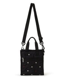 LeSportsac MINI N/S TOTE/レッド/ホワイトハートEMB