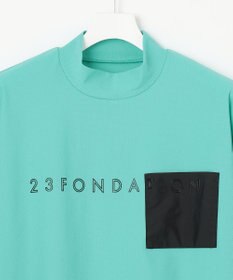 23区GOLF 【23Fondation/MEN】ストレッチメッシュ モック