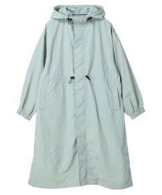 Green Parks フーデットロングコート