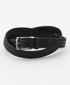 JOSEPH ABBOUD 【キングサイズ・イタリア素材・ストレッチ・日本製】 ストレッチレザー ベルト　30㎜