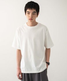 WEGO 【ユニセックス着用ITEM/MLサイズ展開/綿100%】リラックスフィットコットンT（SS）