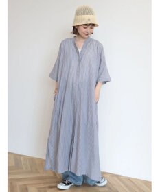 AMERICAN HOLIC ふんわりインドボイルロングワンピース