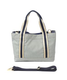 Regalo Felice 【撥水 / 色落ちしないデニム調生地 / ショルダー付】2層トート / REGALO