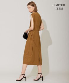 ICB 【接触冷感・UVカット・速乾・洗える】マットスキューバ ストレートワンピース