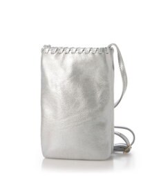 UNBILLION perche 牛革ソフト3層かがりショルダーバッグ