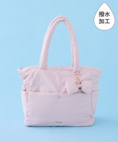 Maison de FLEUR 撥水加工パファーキャリーオントートバッグ