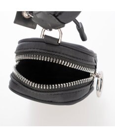 UNBILLION カシュカシュ cachecache / ミニポーチ付きギャザーショルダーナイロンバッグ