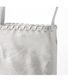 UNBILLION perche 牛革ソフト3層かがりショルダーバッグ