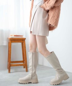 WEGO スリットレイヤードスカパン