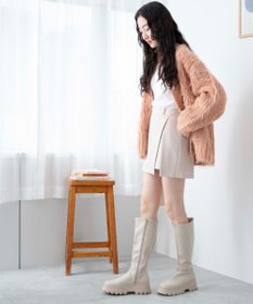 WEGO スリットレイヤードスカパン