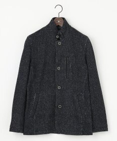 JOSEPH ABBOUD 【洗える】ツィーディーフリース ブルゾン