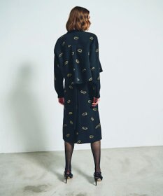 GRACE CONTINENTAL リップモチーフショートシャツ