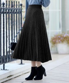 Tiaclasse ラメニットスカート