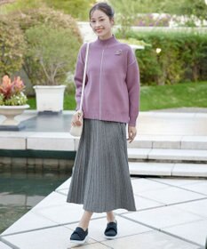 Tiaclasse ラメニットスカート