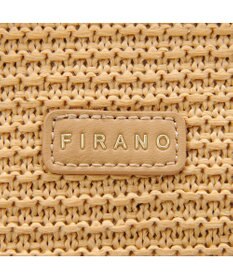 MioFIRANO カジュアルシックガーターステッチハンドバッグ 2WAY チャーム付き　FIRANO フィラノ