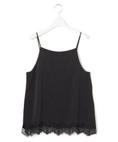 23区 L 【先行予約】サテンレースキャミソール