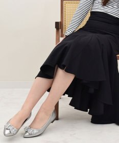 Bridget Birkin 【Bridget Birkin】ビジューリボンバレエレインパンプス