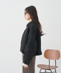 earth music&ecology ダンボールニットZIPブルゾン