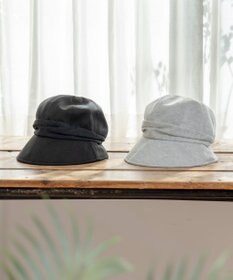 MOONBAT 【UVカット/遮光100%/接触冷感】洗えるスウェットキャスケット 軽量/手洗いOK/サイズ調整可能/ポケッタブル