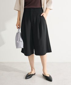 Green Parks イージーケアキュロットパンツ