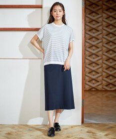 J.PRESS LADIES 【洗える】ライトカルゼハイゲージ スカート