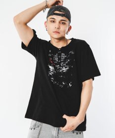 WEGO 【ユニセックス着用ITEM】アイレットスラブヘンリーネックT（SS）