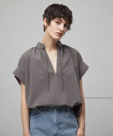 BEIGE， 【洗える/接触冷感/速乾/UVケア対応】BATEAU / ブラウス