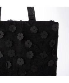 UNBILLION カシュカシュ cachechche / チュールフラワーシンプルトート