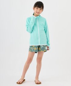 OP／FILA 【Ocean Pacific】フルジップ OPロゴラッシュガード