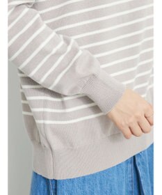 CRAFT STANDARD BOUTIQUE パネルボーダーニットプルオーバー