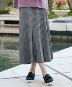 Tiaclasse ラメニットスカート