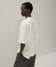 ATON FRESCA KNIT | ハーフスリーブクルーネックセーター - UNISEX