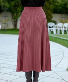 Tiaclasse ラメニットスカート