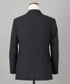 GOTAIRIKU 【オールシーズン対応】WOOL×POLYESTER ライトウェイト スーツ（ブラックストライプ）