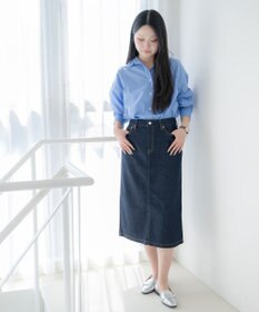 caqu FS 3/4丈 デニムスカートⅡ