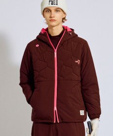 PW CIRCULUS 【撥水加工 / ストレッチ】【MEN】キルティング中綿ブルゾン ゴルフ