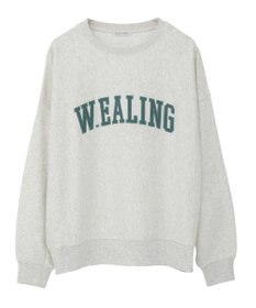 Green Parks 刺しゅうロゴ裏毛プルオーバー