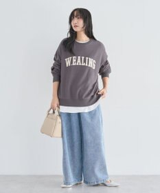 Green Parks 刺しゅうロゴ裏毛プルオーバー