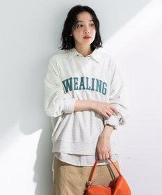 Green Parks 刺しゅうロゴ裏毛プルオーバー