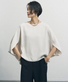 UNFILO ジョーゼット ドルマンプルオーバー