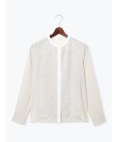 Te chichi 【WEB限定カラーあり】フロントレースブラウス