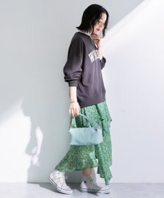 Green Parks 刺しゅうロゴ裏毛プルオーバー