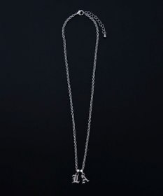 WEGO Mラインストーンダブルモチーフネックレス