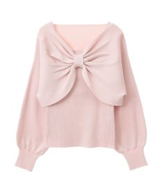 earth music&ecology 【WEB限定】リボンニットアンサンブル