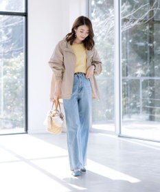 Tiaclasse 【洗える】ラグランパフスリーブブラウス