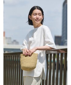 AMERICAN HOLIC 抗菌防臭＋ＵＶカット裾ラウンドカットチュニック