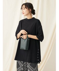 CRAFT STANDARD BOUTIQUE モックネックリングドットチュニック