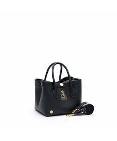 A.D.M.J. 【牛革】モーツァルト/スパニッシュレザーバイカラー金ボタントートS