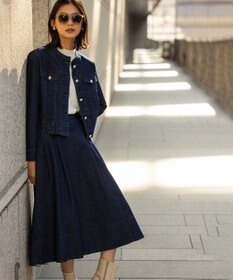 組曲 L 【洗える】Elenaパフスリーブ ニット