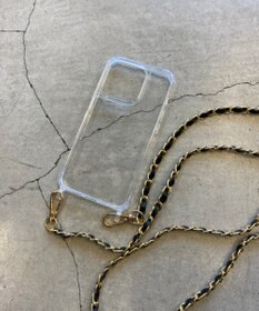 WEGO ストラップホール付きクリアiphoneケース